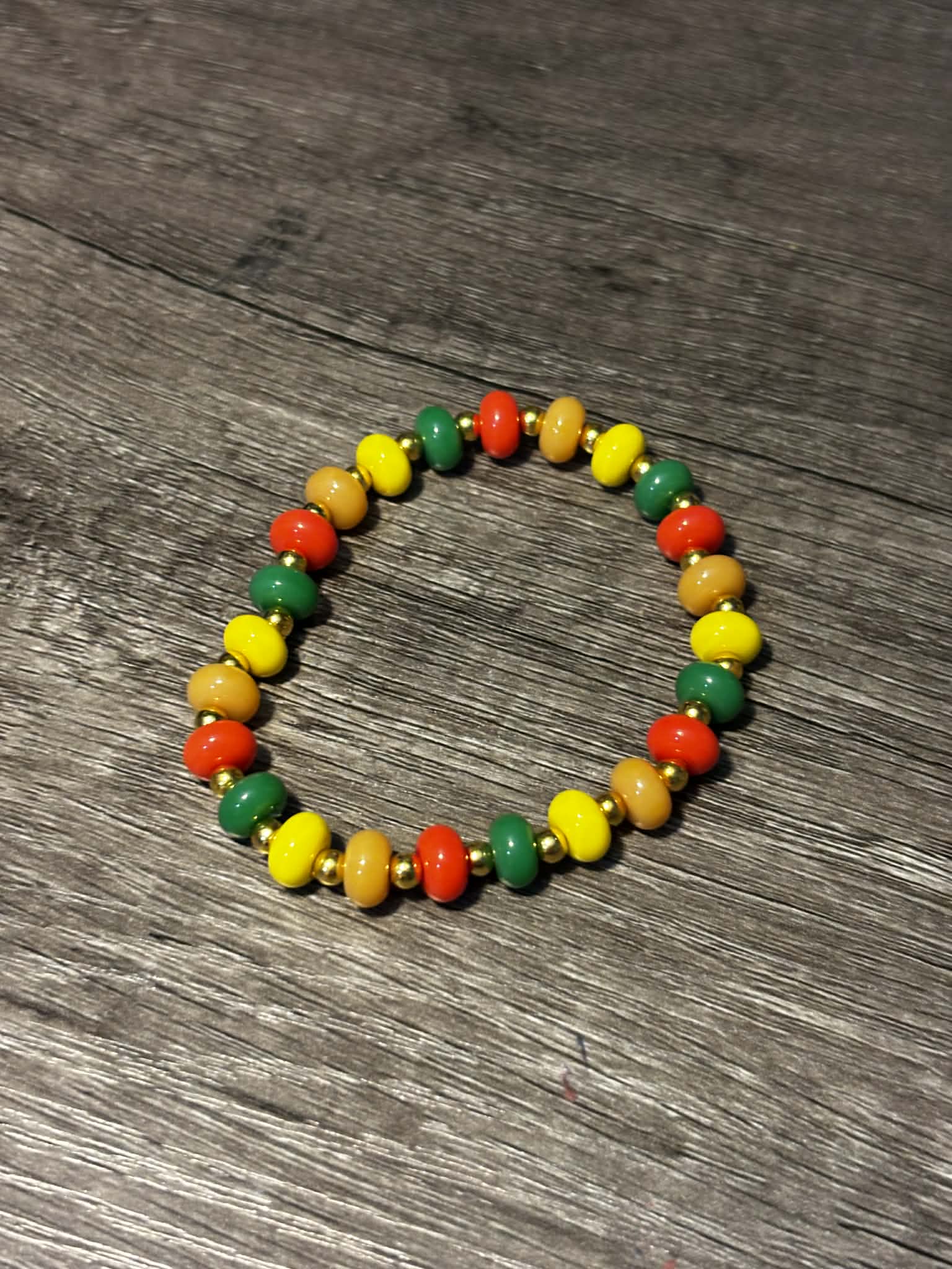 Glass Beaded Bracelet