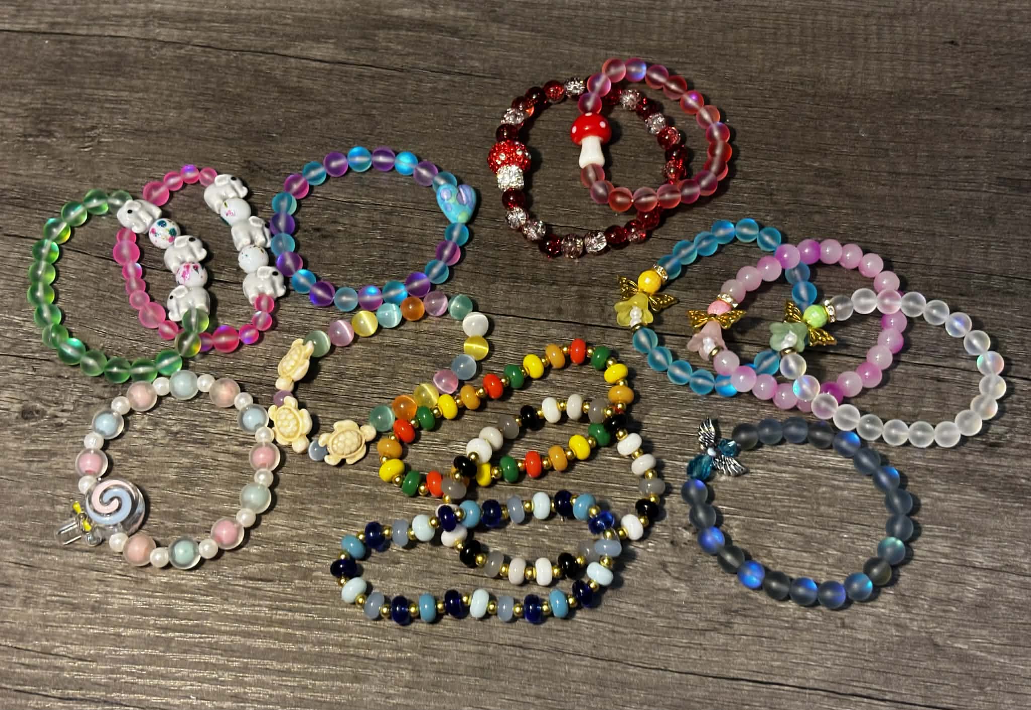 Glass Beaded Bracelet