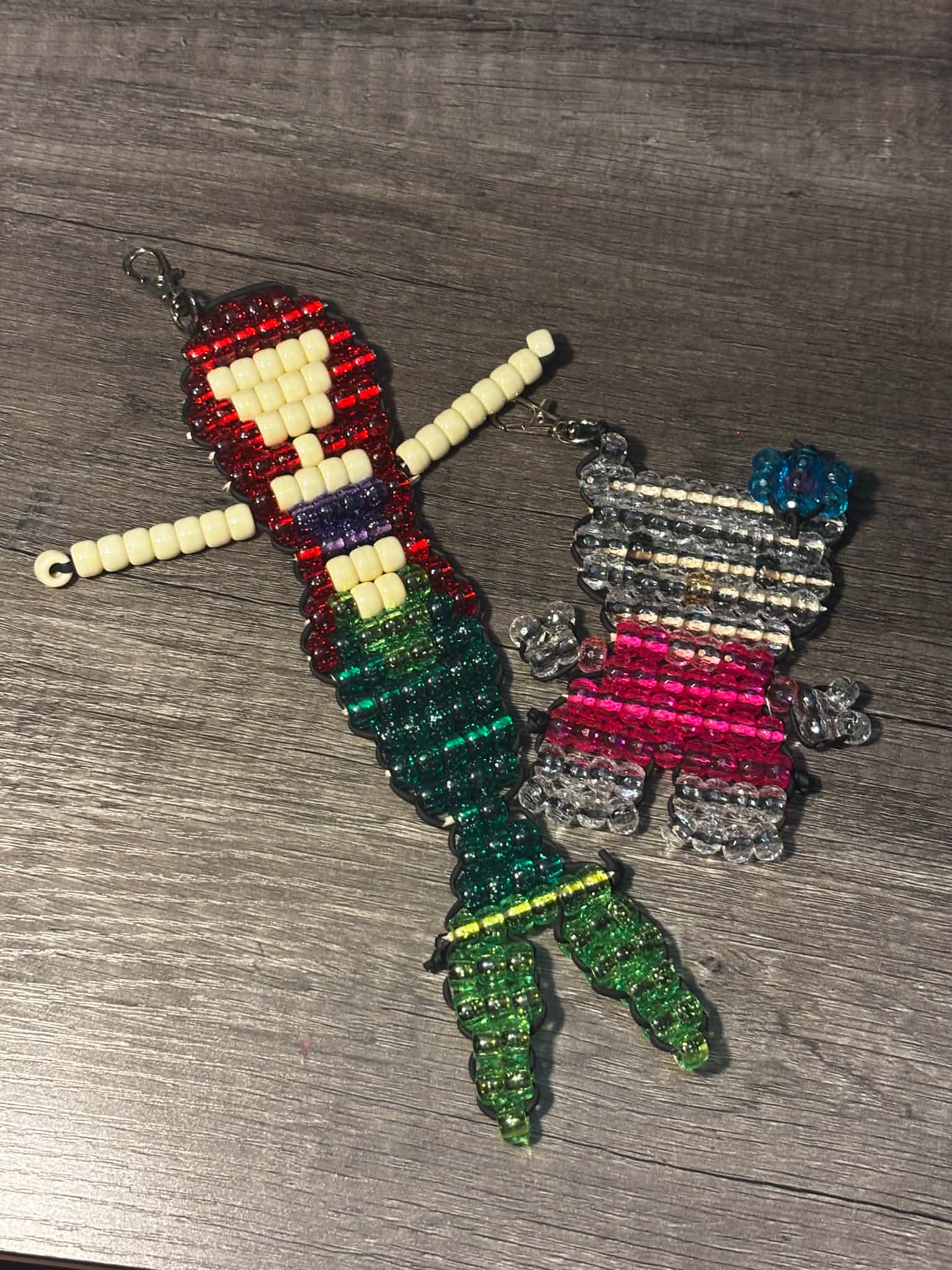 Pony Bead Bag Charm (Large)